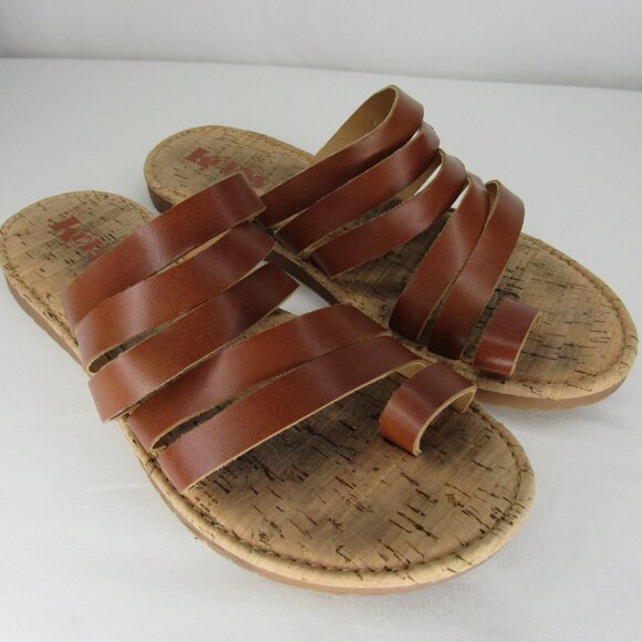 Korks by Kork Ease Brown Slide Sandal Women's 9 - Picture 1 of 8